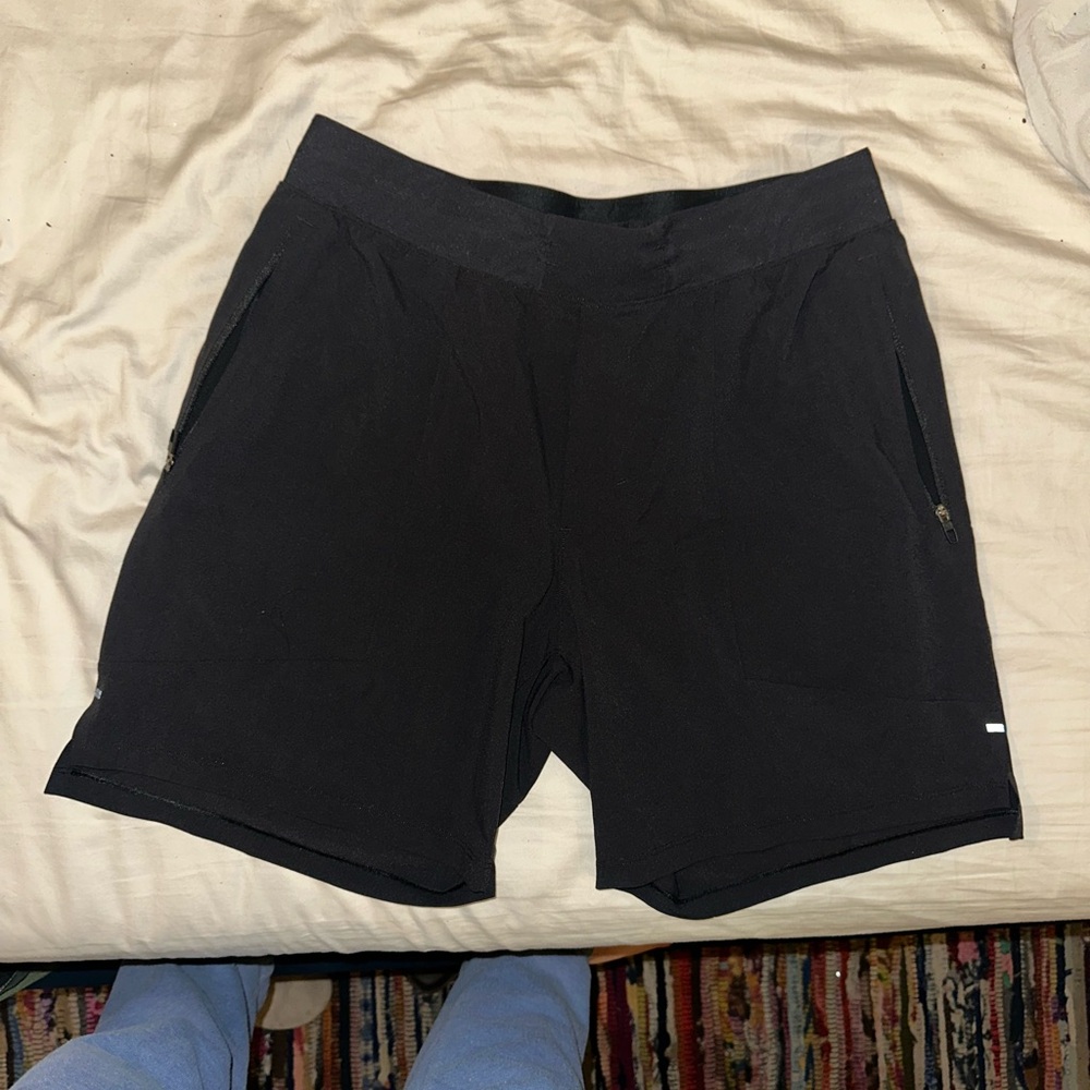 Black Lululemon Men Shorts 7”